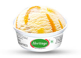 heritage chocolate ice cream 286ml