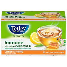 Tetley Green Tea Vitamin C 25 units