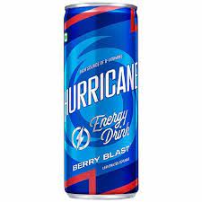 Hurrigane   Energy Drink Berry Blast 250 ml