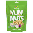 vittals yum nuts  cream and onion 60 grams