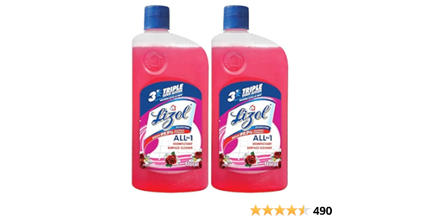 Lizol all in 1 surface cleaner floral 975ml