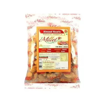 almond hearts natural jaggery millent crunchy  55gms
