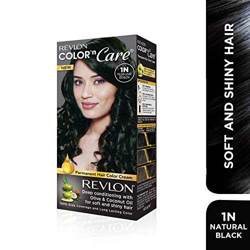 Revlon Color n Care 1N Natural Black 40 gms + 60 ml + 7.5 ml