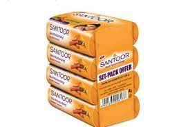 Santoor skin Moisturising 4pak