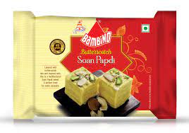 Bambino Soan Papdi Butterscotch  Flavour 200 gms