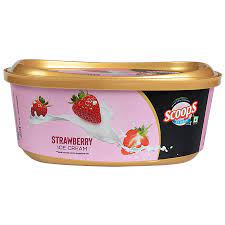 Scoops Strawberry Ice-Cream 500 ml
