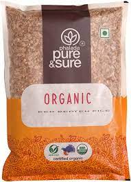 Pure & Sure Organic Red Beaten Rice 1 KG