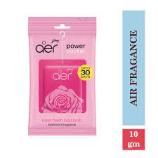 godrej aer power packet rose fresh blossom 10g