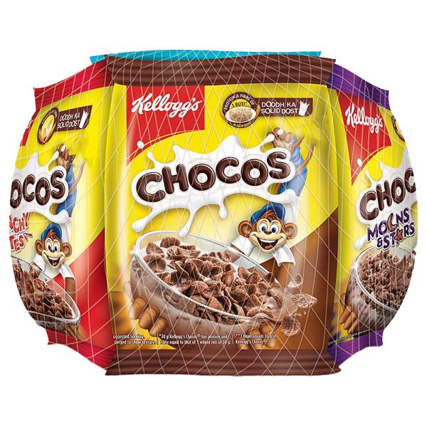 Kelloggs Chocos Variety 7 Packs x 25 gms