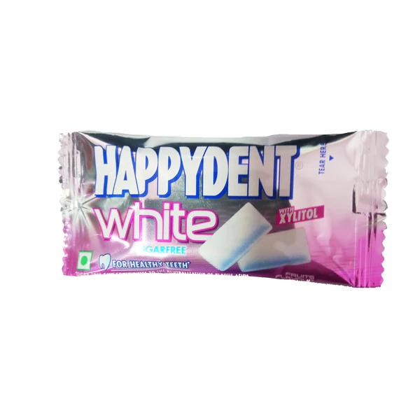 Happydent white  sugarfree 4.4gms