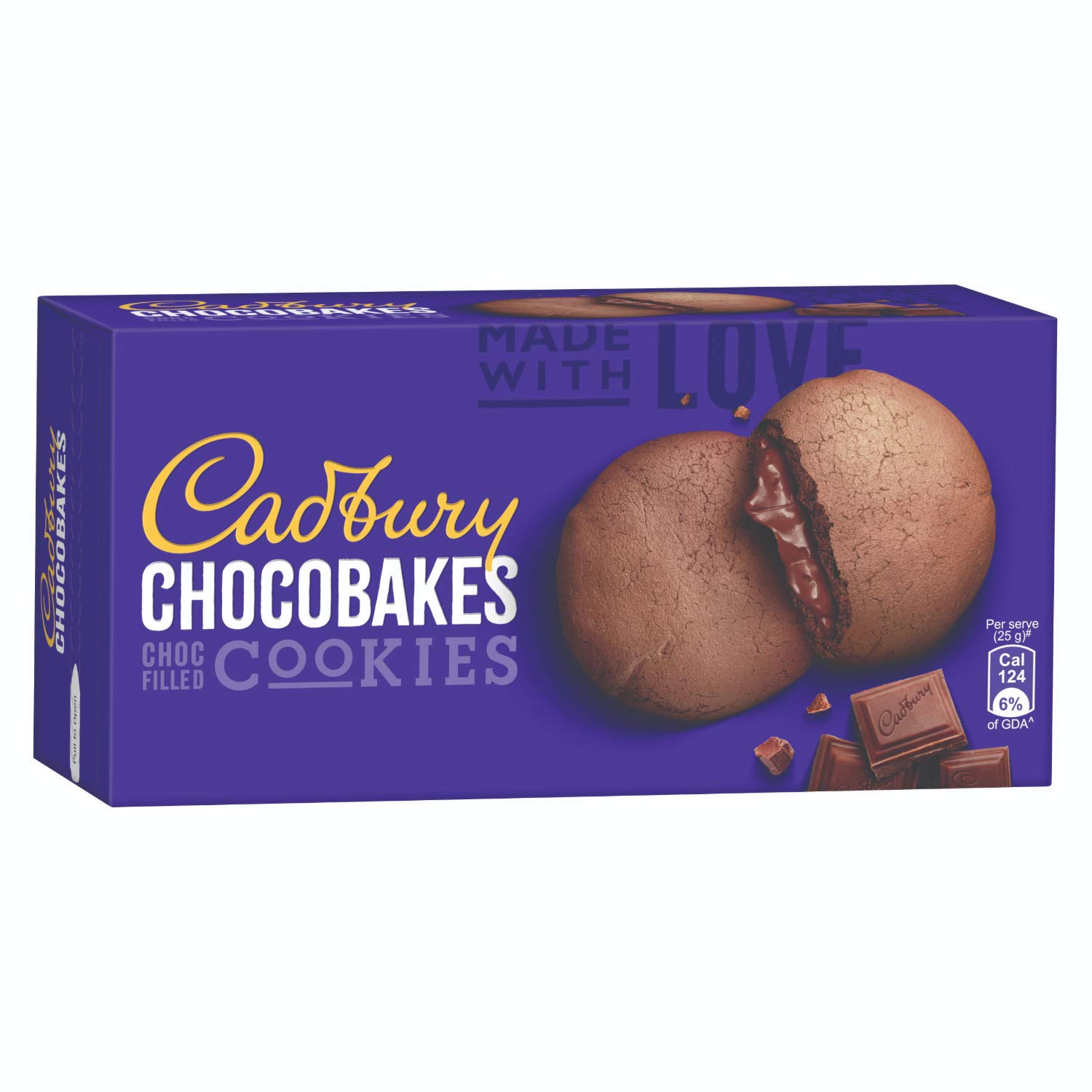 Cadbury Chocobakes Choc Filled Cookies 20 gms