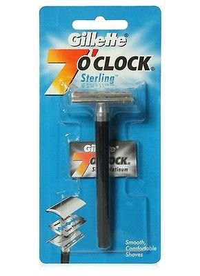 gillette 7o clock sterling