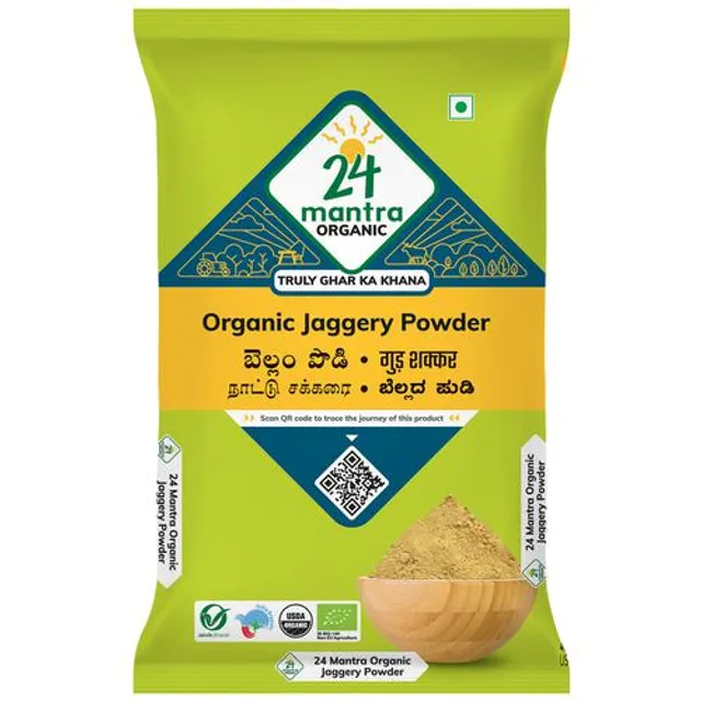 24 mantra organic jaggeery powder 500 grams