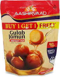 Aashirvaad Gulab Jamun Mix  175 gms 1+1
