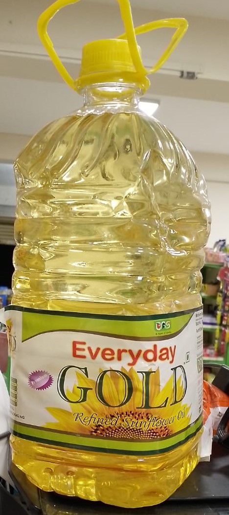 Everyday Gold Sunflower oil 5 ltrs