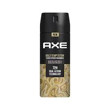 NEW AXE GOLD TEMPTATION EXOTIC SPICED FRAGRANCE 150 ML